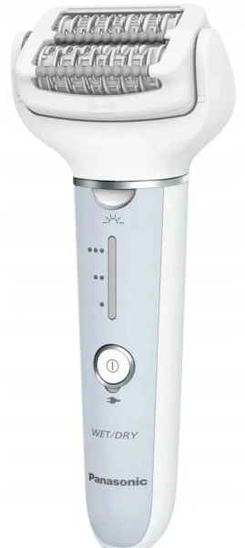 Эпилятор Panasonic ES-EY90-A503 скор.:3 насад.:6 от аккум. белый/голубой