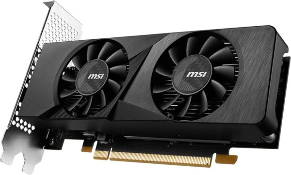 Видеокарта MSI PCI-E 4.0 RTX 3050 LP 6G OC NV RTX3050 6Gb 128bit GDDR6 1492/14000/HDMIx2/DPx1/HDCP R