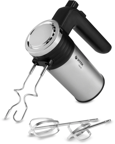 Миксер ручной Vitek VT-1404 300Вт стальной