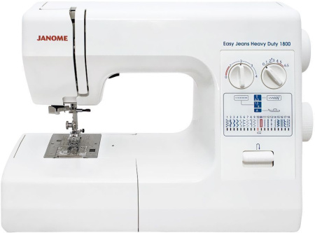 Швейная машина Janome Easy Jeans Heavy Duty 1800 белый