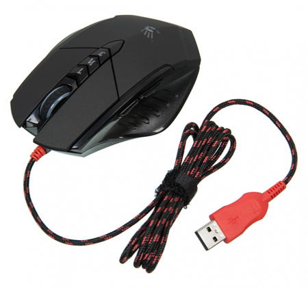 Мышь A4Tech Bloody V7 черный оптическая (3200dpi) USB3.0 (8but)