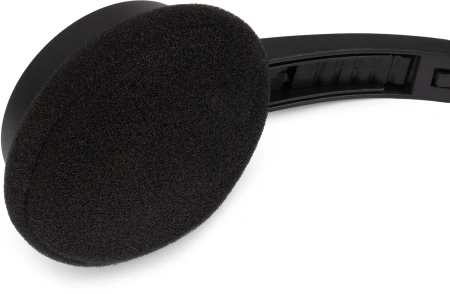 Наушники с микрофоном Оклик HS-M600 черный 1.8м накладные оголовье (1900372)