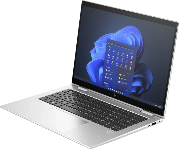Ноутбук HP EliteBook x360 1040 G10 Core i7 1355U 16Gb SSD512Gb Intel Iris Xe graphics 14" IPS Touch WUXGA (1920x1200) Windows 11 Professional 64 silver WiFi BT Cam (9M491AT)