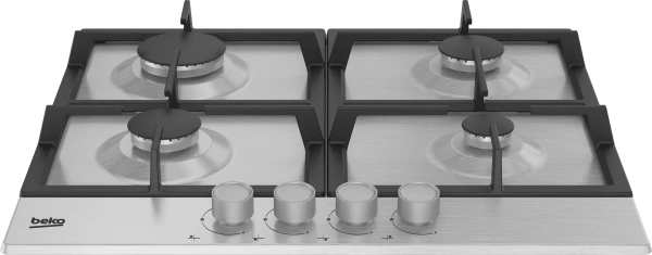 Газовая варочная поверхность Indesit THPM 642 IX/I нержавеющая сталь