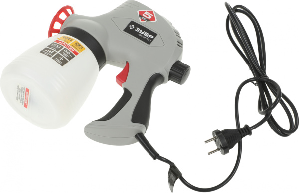 Краскопульт Зубр ЗКПЭ-120 120Вт бак:800мл 300мл/мин