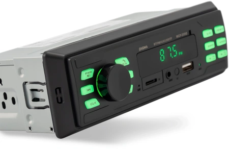 Автомагнитола Digma MCP-225G 1DIN 2x45Вт BT5.0 AUX 2