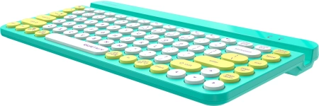 Клавиатура A4Tech Fstyler FBK30 зеленый USB беспроводная BT/Radio slim Multimedia (FBK30 AVOCADO)