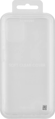 Чехол (клип-кейс) Samsung для Samsung Galaxy A12 Soft Clear Cover прозрачный (EF-QA125TTEGRU)