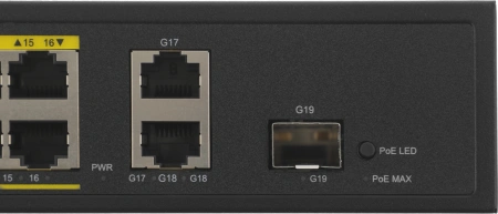 Коммутатор Cudy FS1018PS1 (L2) 16x100Мбит/с 2x1Гбит/с 1SFP 16PoE+ 200W неуправляемый