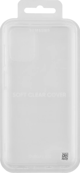 Чехол (клип-кейс) Samsung для Samsung Galaxy A12 Soft Clear Cover прозрачный (EF-QA125TTEGRU)