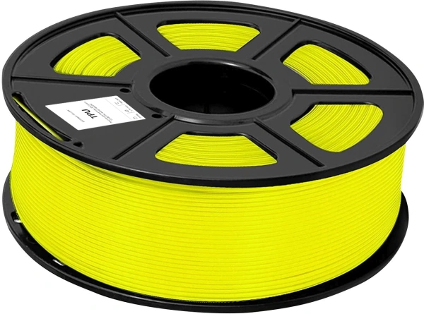Пластик для принтера 3D Cactus CS-3D-TPU-0.8KG-YELLOW TPU d1.75мм 0.8кг L336м 1цв.