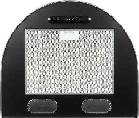 Вытяжка каминная Elikor Эпсилон 60П-430-П3Л черный/серебристый управление: ползунковое (1 мотор)