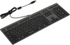 Клавиатура A4Tech Fstyler FX60H серый USB slim LED (FX60H GREY/WHITE)