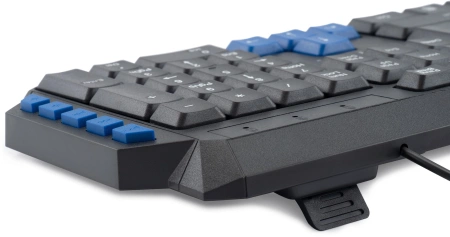 Клавиатура Оклик 750G FROST WAR черный/черный USB Multimedia for gamer