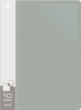 Папка с 10 прозр.вклад. Бюрократ -BPV10GREY A4 пластик 0.6мм торц.карм с бум. встав серый