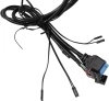 Корпус Formula Crystal Z1 черный без БП ATX 3x120mm 2xUSB2.0 1xUSB3.0 audio bott PSU