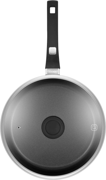 Сотейник Rondell Point RDA-1351 d=28см (с крышкой) графитовый