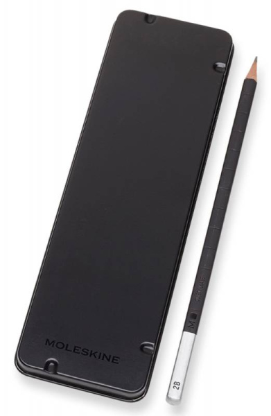 Набор карандашей ч/г Moleskine DRAWING SET EW7P05GPHA мет.кор. 5 кар.H/HB/2B/4B/6B