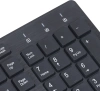 Клавиатура Оклик 520M2U черный/черный USB slim Multimedia