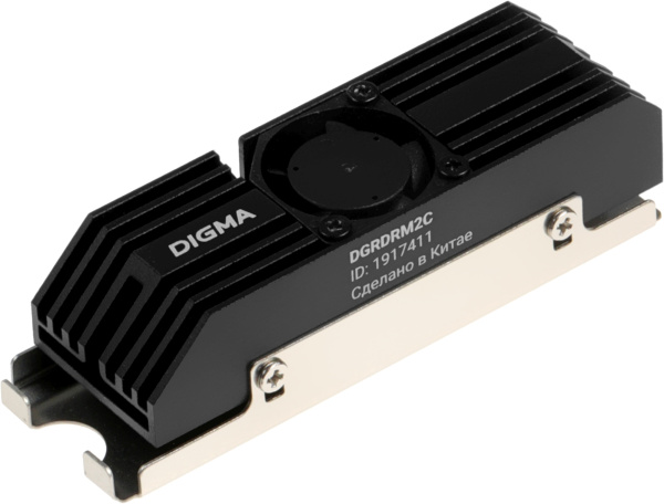 Радиатор для SSD Digma DGRDRM2C 20дБ металл Ret