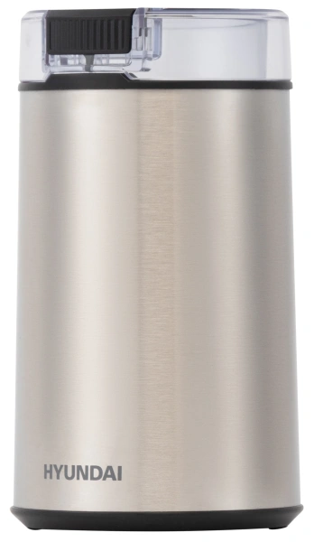 Кофемолка Hyundai HYC-G5261 200Вт сист.помол.:ротац.нож вместим.:60гр серебристый