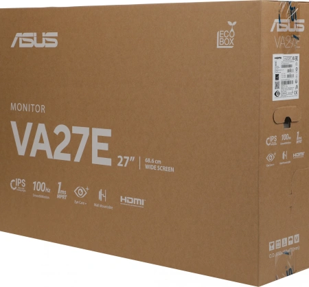 Монитор Asus 27" VA27EHF IPS FHD чер 1ms HDMI 100Hz 250cd In