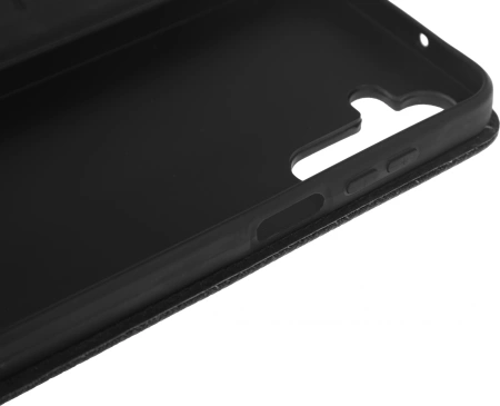 Чехол (клип-кейс) BoraSCO для Samsung Galaxy A25 Microfiber Case черный (72876)