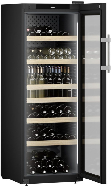 Винный шкаф Liebherr WFbli 5041 1-нокамерн. черный глянц.