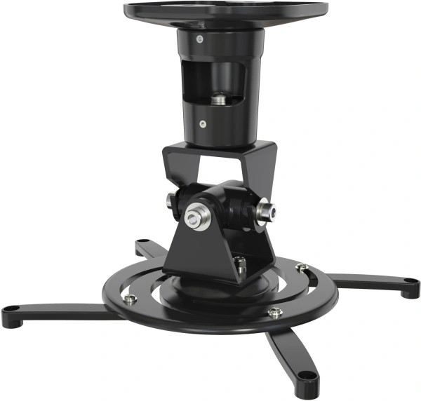 Кронштейн для проектора Cactus CS-VM-PR01-BK черный макс.10кг потолочный поворот и наклон