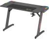 Стол игровой Cactus CS-GTZ-BK-RGB столешница ДСП черный каркас черный
