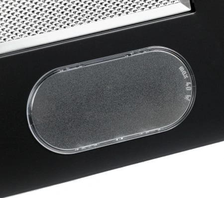 Вытяжка каминная Elikor Эпсилон 60П-430-П3Л черный/серебристый управление: ползунковое (1 мотор)