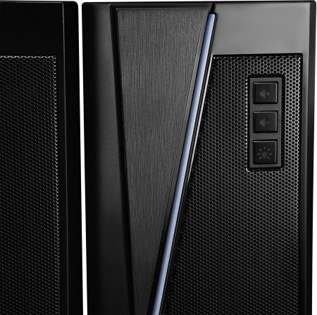 Колонки Оклик OK-125 2.0 черный 12Вт