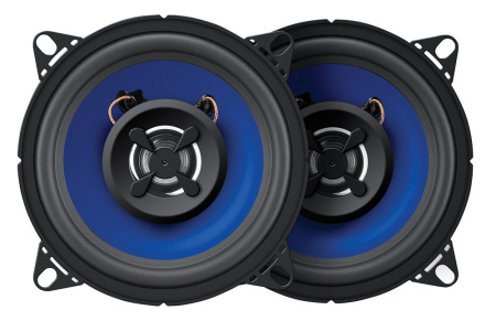 Колонки автомобильные Digma DCA-K402 (без решетки) 100Вт 90дБ 4Ом 10см (4дюйм) (ком.:2кол.) коаксиальные двухполосные