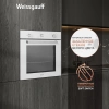 Духовой шкаф Газовый Weissgauff WGO 702 белый стекло
