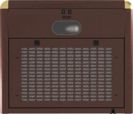 Вытяжка каминная Elikor Сатурн 60П-180-В1Л медный антик/золотистый управление: кнопочное (1 мотор)