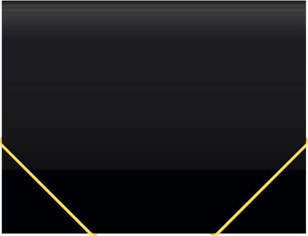 Папка на резинке Бюрократ Black Opal BL510/1 A4 пластик кор.30мм 0.5мм черный