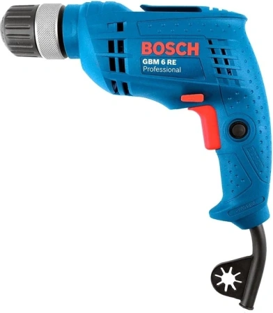 Дрель безударная Bosch GBM 6 RE 350Вт патрон:быстрозажимной реверс (0601472600)
