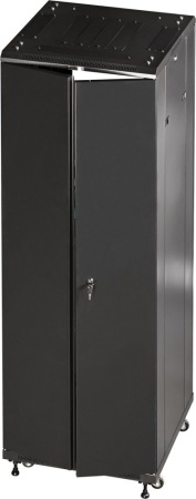 Шкаф коммутационный Lanmaster (TWT-CBB-42U-6X8-P1) напольный 42U 600x800мм пер.дв.перфор. задн.дв.пе