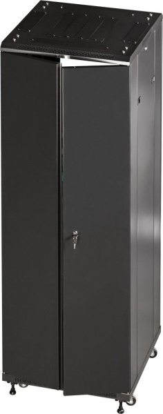 Шкаф коммутационный Lanmaster (TWT-CBB-42U-6X8-P1) напольный 42U 600x800мм пер.дв.перфор. задн.дв.пе