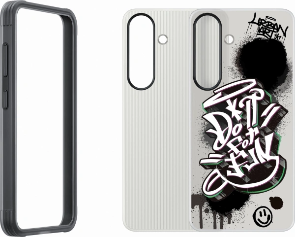 Чехол (клип-кейс) Samsung для Samsung Galaxy S25 Rugged Flipsuit Case S25 черный/прозрачный (EF-JS931CBEGRU)