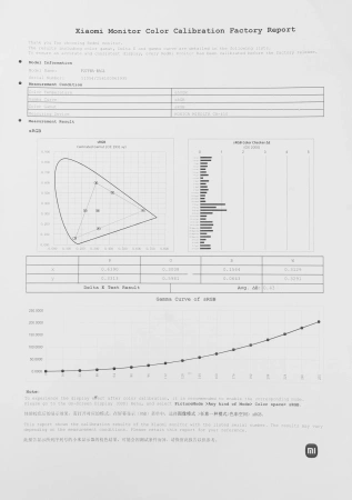 Монитор Xiaomi 27" Monitor A27i IPS FHD чер 6ms HDMI DP 100Hz 250cd Ex