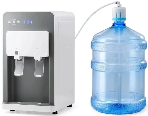 Кулер Vatten LD54JK настольный компрессорный серый/белый