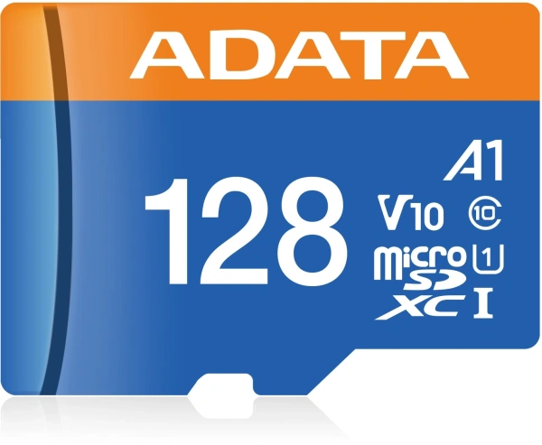 Флеш карта microSDXC 128Gb Class10 A-Data AUSDX128GUICL10A1-RA1 Premier Pro + adapter