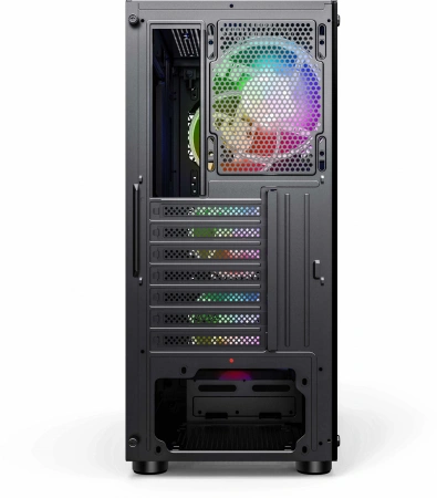 Корпус Accord 3338 черный без БП ATX 1xUSB2.0 1xUSB3.0 1xUSB3.1 audio bott PSU