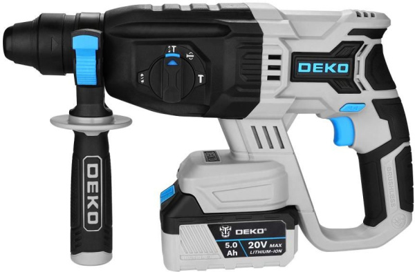 Перфоратор Deko DKCH20FU-Li патрон:SDS-plus уд.:3Дж аккум. (кейс в комплекте)
