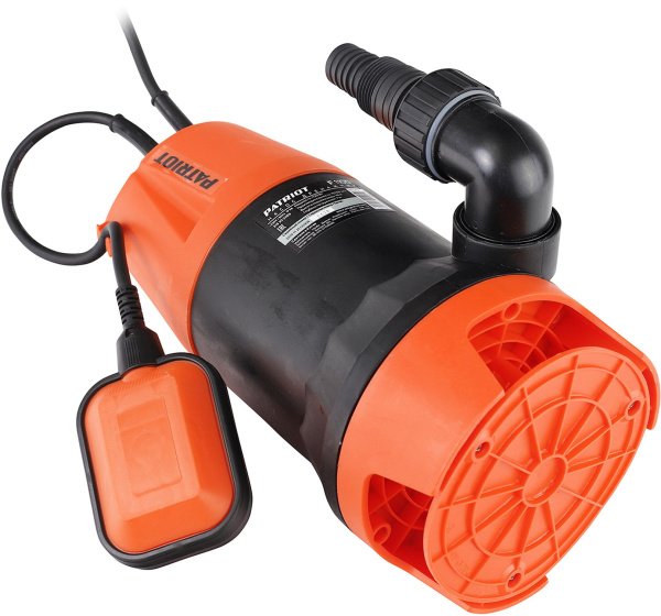 Насос садовый дренажный Patriot F 1100 1120Вт 15700л/час (315302469)