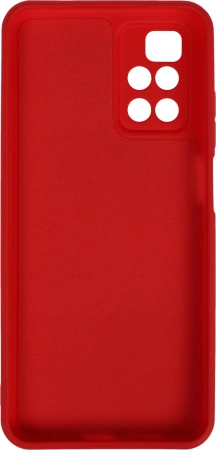 Чехол (клип-кейс) BoraSCO для Xiaomi Redmi 10 красный (40472)