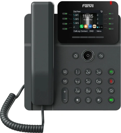 Телефон IP Fanvil V62W черный