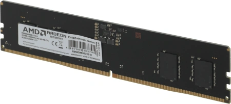 Память DDR5 8GB 4800MHz AMD R558G4800U1S-U Radeon R5 RTL PC4-38400 CL40 DIMM 288-pin 1.1В RTL