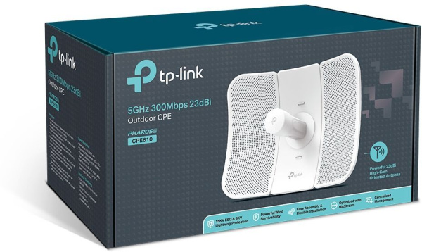 Точка доступа TP-Link CPE610 N300 10/100BASE-TX